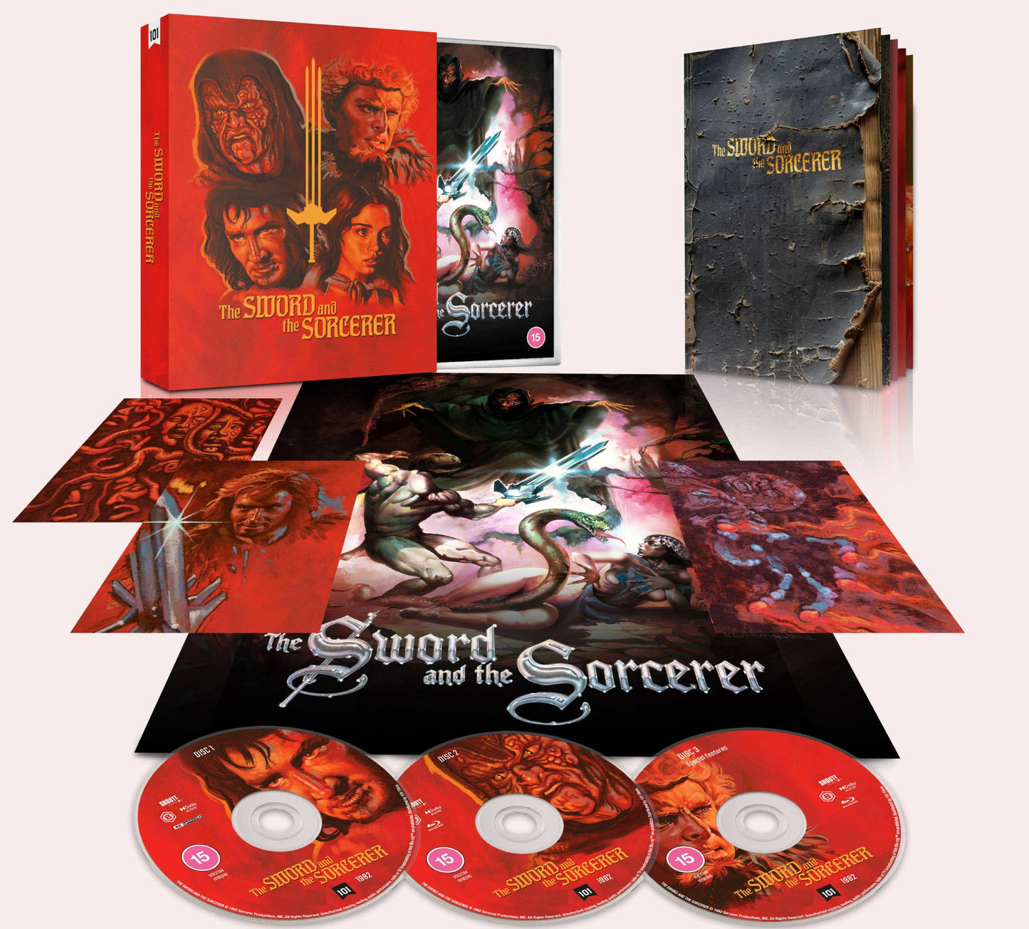 The Sword and the Sorcerer (1982) Limited Edition 4K UHD & Blu-ray with Slip (101 Films/Region Free/B)