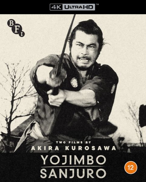 Yojimbo & Sanjuro Limited Edition 2-Disc 4K Ultra HD with Slipcase (BFI/Region Free) LIMIT 1 PER CUSTOMER