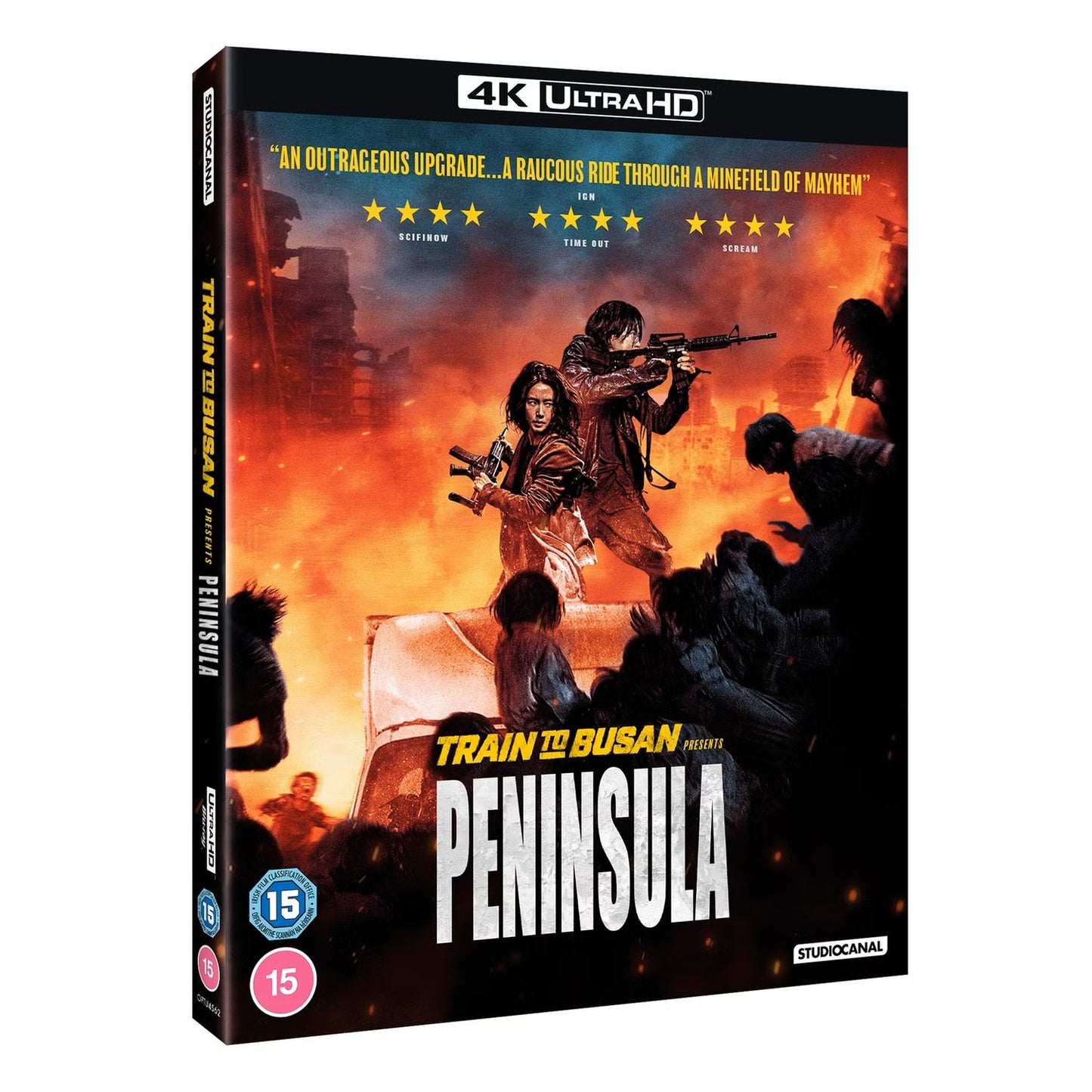 Train To Busan Presents: Peninsula 4K UHD with Slipcover (StudioCanal/Region Free)