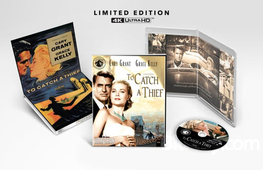 To Catch a Thief Limited Edition 4K UHD (Paramount U.S.)