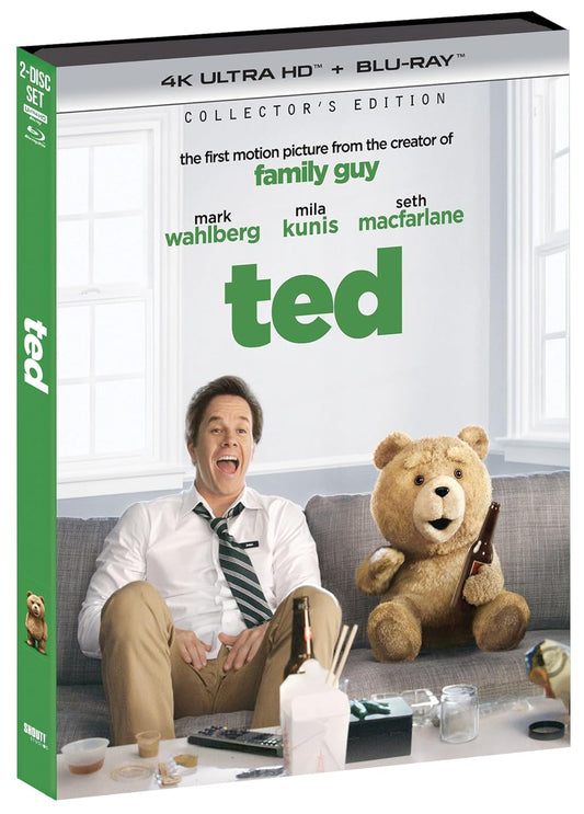 Ted (2012) 4K UHD + Blu-ray Collector's Edition with Slipcover (Shout Factory)