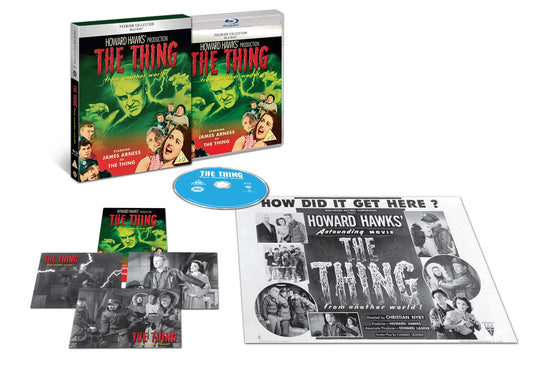 The Thing from Another World Blu-ray - The Premium Collection with Slipcase + Art Cards + Poster (Warner Bros./Region Free) [Preorder]