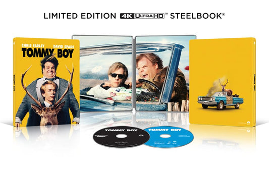 Tommy Boy 30th Anniversary Limited Edition 4K UHD + Blu-ray Steelbook (Paramount U.S.)