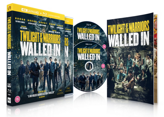 Twilight of the Warriors: Walled In Limited Edition 4K UHD + Blu-ray with Slipcover (CineAsia/Region Free/B)  LIMIT 1 PER CUSTOMER (see product page note)