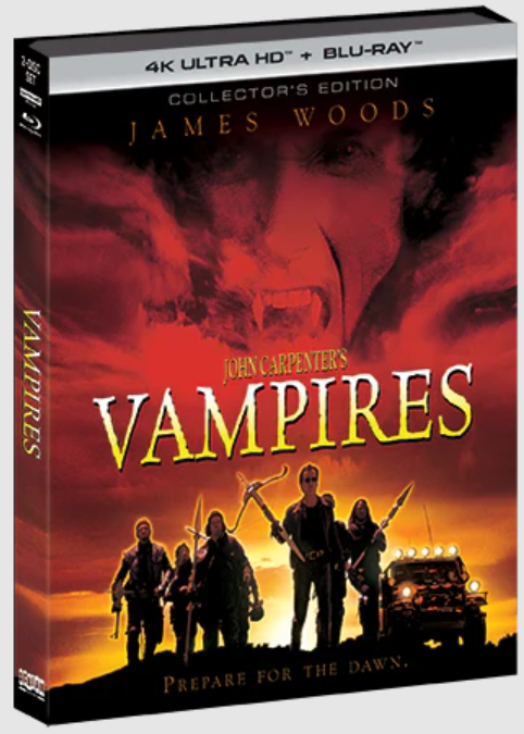 John Carpenter's Vampires 4K UHD + Blu-ray Collector's Edition (Scream Factory) [Preorder]