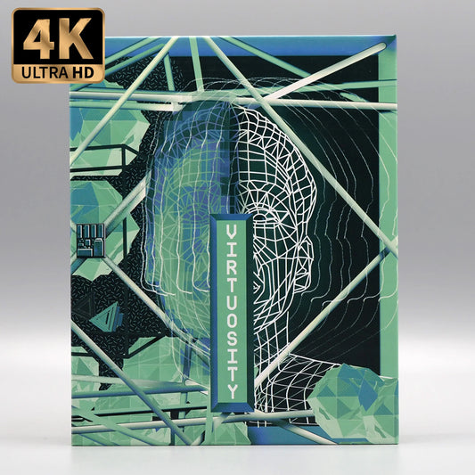 Virtuosity 4K UHD + Blu-ray Limited Edition Deluxe Magnet Box + Slipcover Set (Vinegar Syndrome) LIMIT 1 PER CUSTOMER (See product page note)