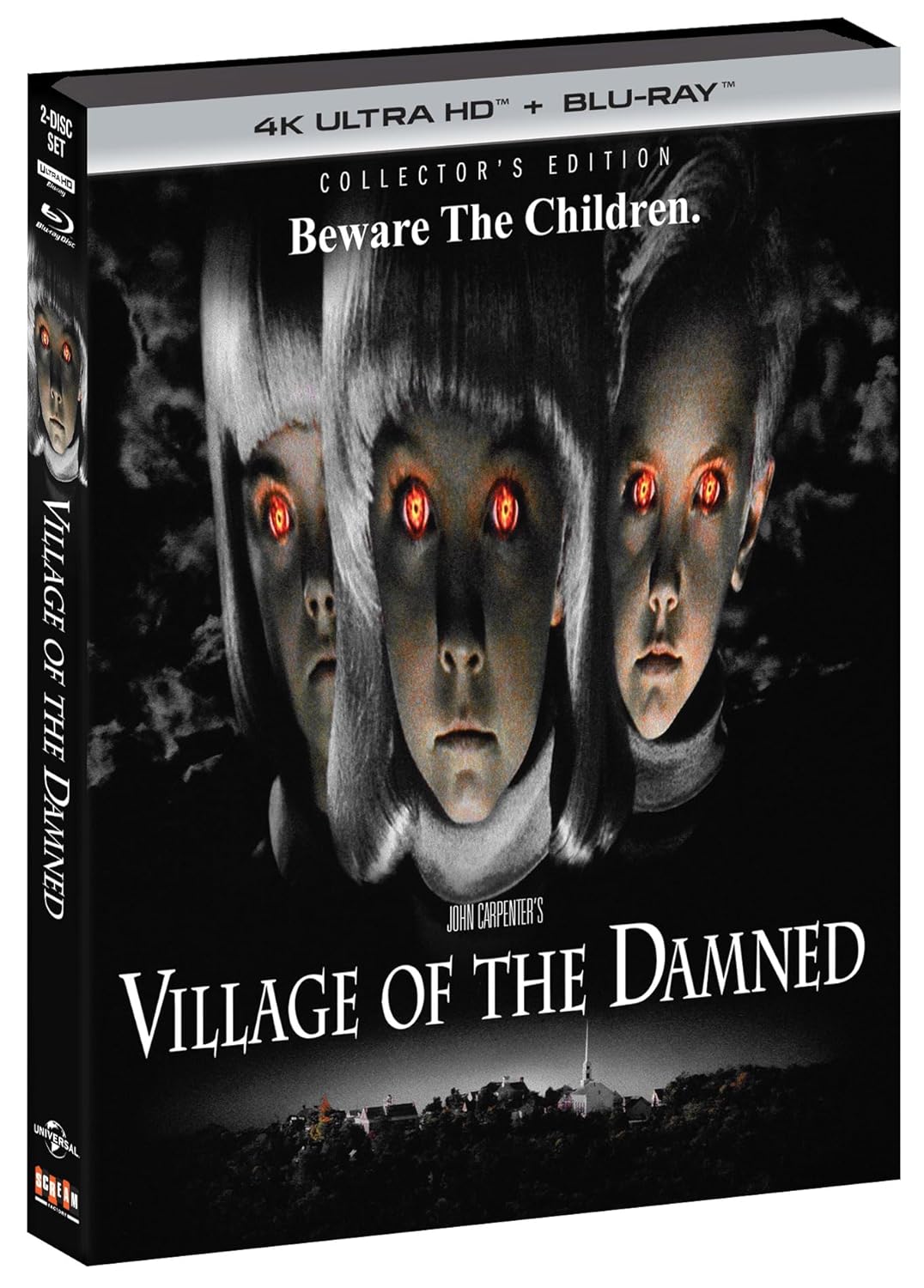 Village of the Damned 4K UHD + Blu-ray Collector's Edition with Slipcover (Scream Factory)