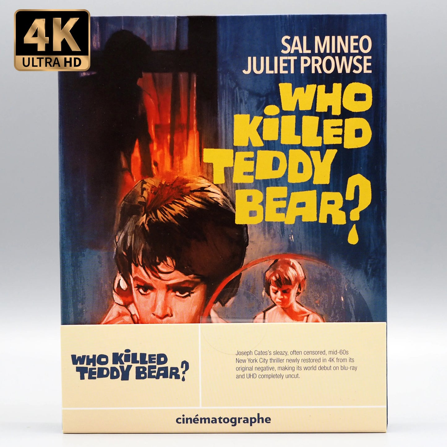 Who Killed Teddy Bear 4K UHD + Blu-ray (Cinématographe) LIMIT 1 PER CUSTOMER (See product page note)