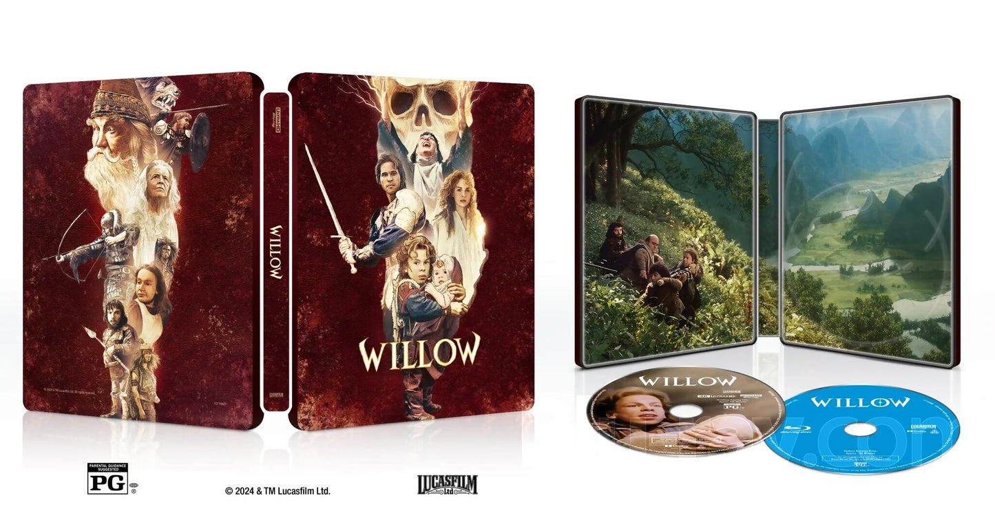 Willow 4K UHD + Blu-ray SteelBook (Disney/Lucas Films)