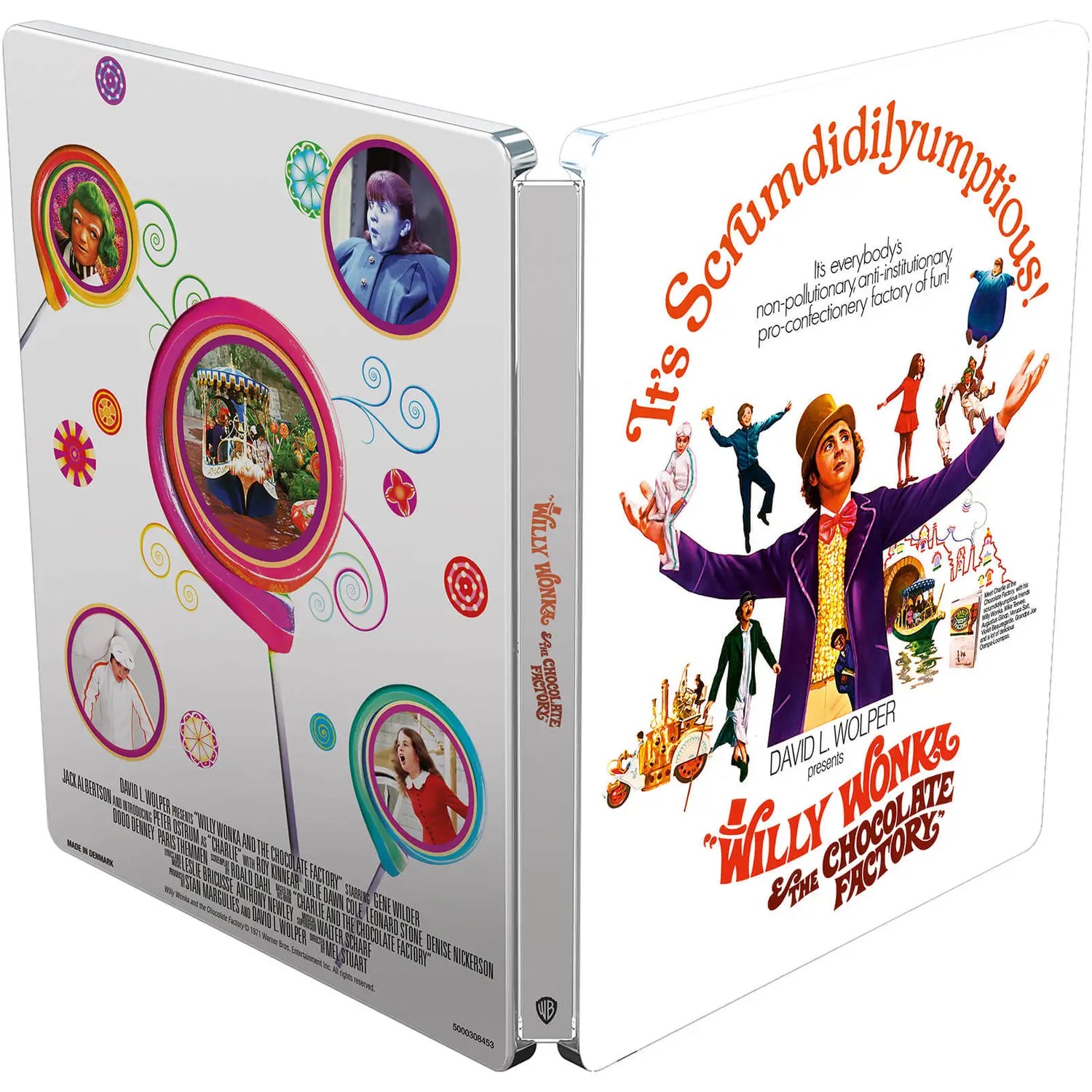 WILY WONKA AND THE CHOCOLATE FACTORY with Gene Wilder BLU-RAY