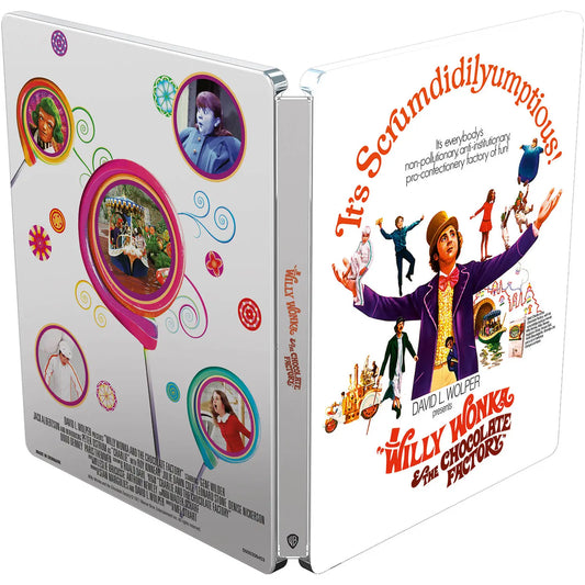 Willy Wonka & The Chocolate Factory 4K UHD + BD SteelBook (Warner Bros. /Region Free)