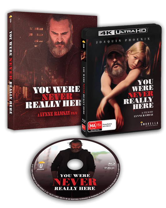 You Were Never Really Here (2017) 4K & Blu-ray with Slipcover (Umbrella/Region Free) [Preorder]