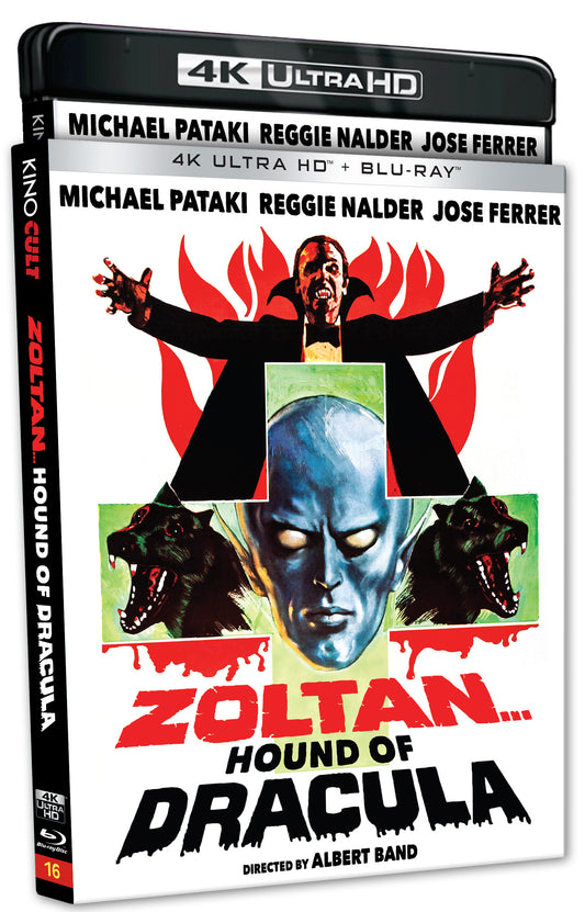 Zoltan...Hound of Dracula (AKA Dracula's Dog) 4K UHD + Blu-ray with Slipcover (Kino Lorber)